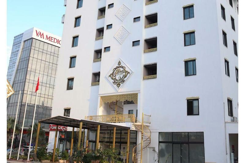 Merada Suit Otel 梅尔辛 外观 照片